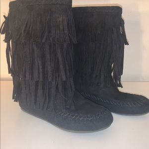 Rampage Girl fringe boot